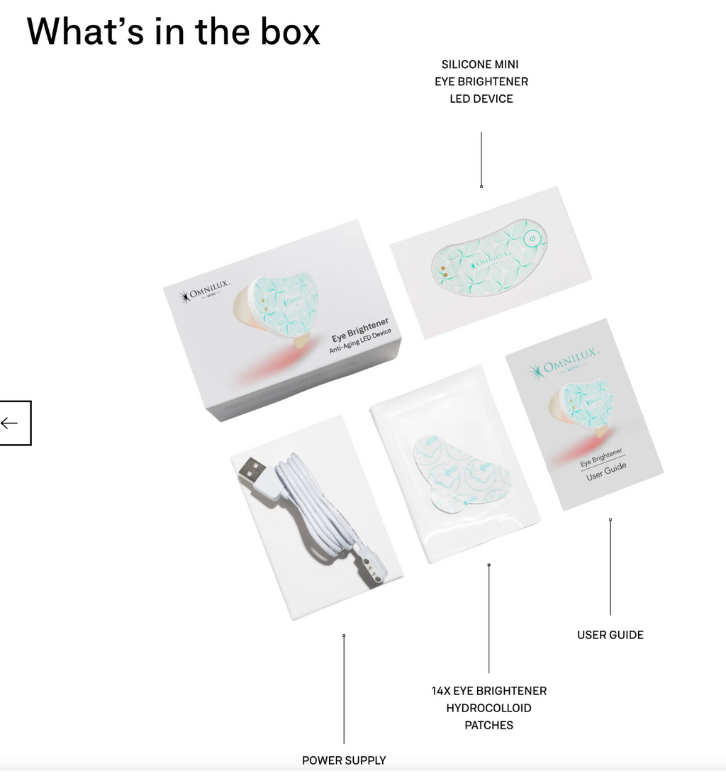 Omnilux Mini Eye Brightener
